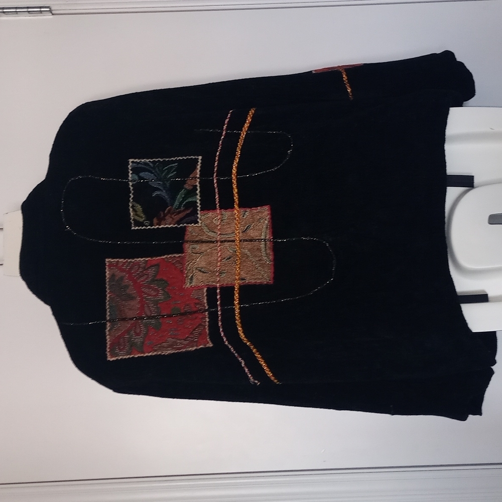 Vintage Patchwork Button Up Jacket - Picture 3 of 15